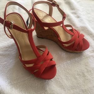 Jessica Simpson wedge sandals